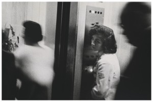 Robert Frank (American, born Switzerland, 1924) "Elevatorâ€”Miami Beach, 1955" gelatin silver print 31.4 x 47.8 cm (12 3/8 x 18 13/16 in.) Philadelphia Museum of Art, Purchased with funds contributed by Dorothy Norman, 1969 Photograph Â© Robert Frank, from "The Americans"