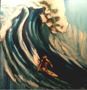 "Surf into Summer" by Mitchell Schorr