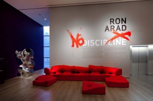 Installation view of Ron Arad: No Discipline at The Museum of Modern Art. Photo: Jason Mandella.